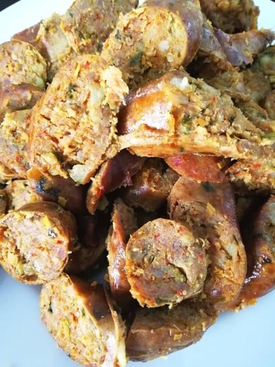 เมนูของร้าน บุญปั๋น ไส้อั่ว - Northern Sausage