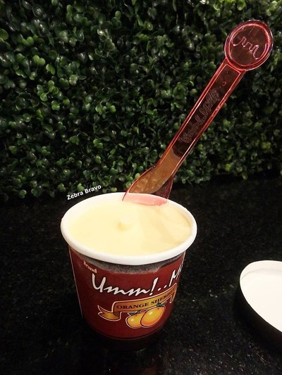 ไอศกรีม Orange Sherbet