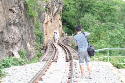 บรรยากาศ ถ้ำกระแซ (ป้ายหยุดรถถ้ำกระแซ)