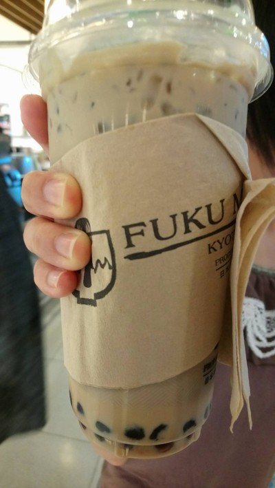 โฮจิฉะใส่ชานมเพิ่มไข่มุก