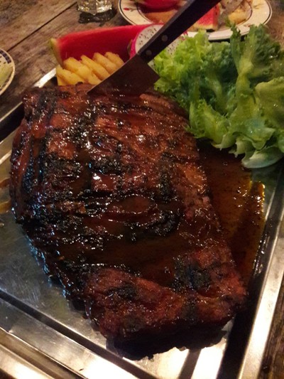 ซี่โครงหมูบาร์บีคิว