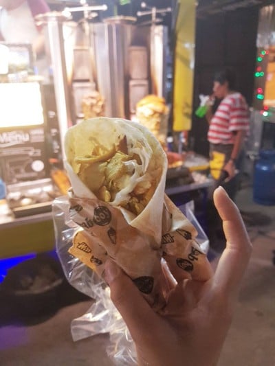เมนูของร้าน เคบับ ตลาดรถไฟ