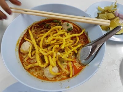 เมนูของร้าน ข้าวซอยเสมอใจ