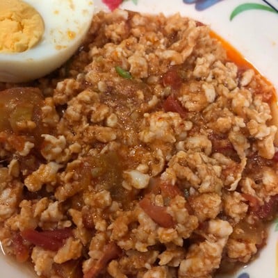 น้ำพริกอ่องอกไก่คลีน 