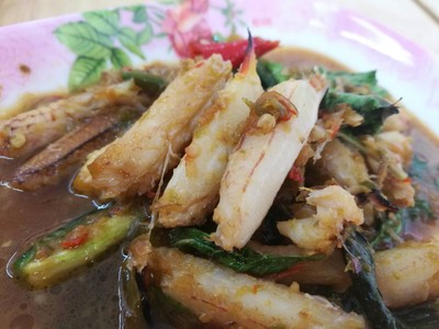 ข้าวกะเพราปู พิเศษมาก 150 บาท