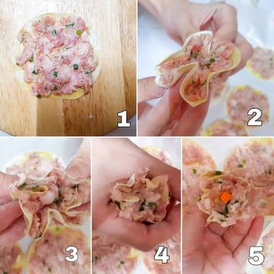 วิธีทำ เมนูหมูๆ "ขนมจีบหมู เนื้อแน่นๆ" วิธีทำ เมนูหมูๆ "ขนมจีบหมู เนื้อแน่นๆ"