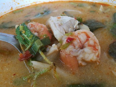 กะเพราปู+ไข่ปู