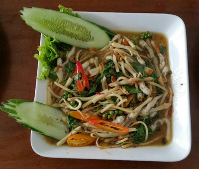 หอยหลอดผัดฉ่า
