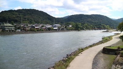 ระหว่างทางที่เดินไปวัดเบียวโดอิน