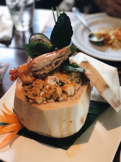 เมนูของร้าน The Great Hornbill ไร่พีบีวัลเลย์