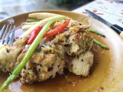 วิธีทำ อกไก่อบสมุนไพรสูตรพี่โกมล วิธีทำ อกไก่อบสมุนไพรสูตรพี่โกมล