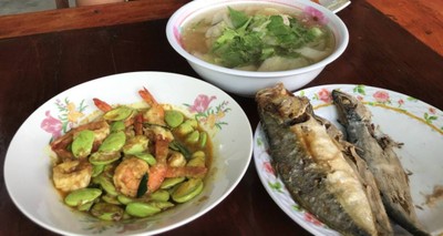 สะตอผัดกุ้ง