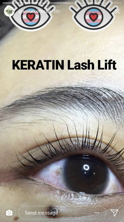 Keratin Lash Lift