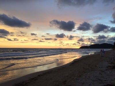 บรรยากาศ หาดเจ้าหลาว