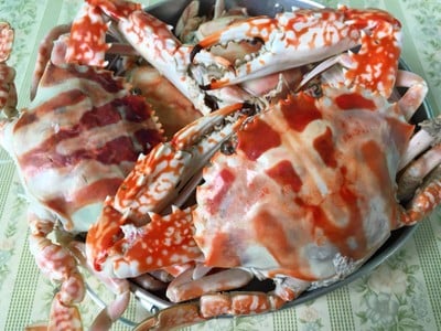 ปูม้านึ่งแบบ ไม่ซึ้ง 😁