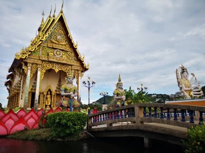 บรรยากาศ วัดปลายแหลม สมุย