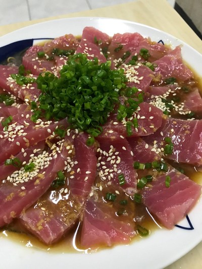 วิธีทำ Tuna Tataki ทูน่า ทาทากิ