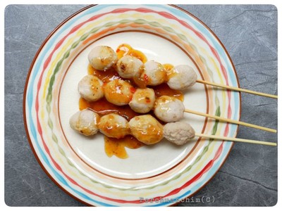 ลูกชิ้นหมูปิ้ง