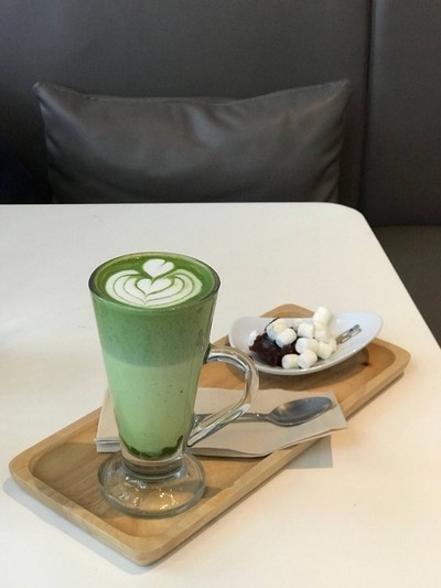 Hot Matcha Cappuccino