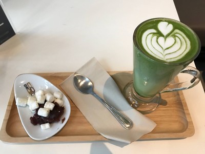 Hot Matcha Cappuccino