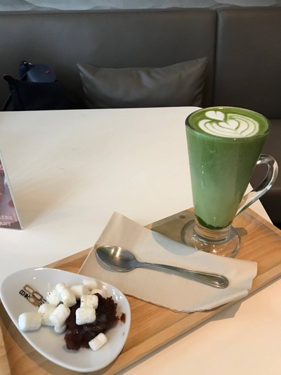 Hot Matcha Cappuccino