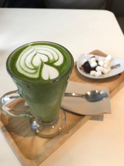 Hot Matcha Cappuccino