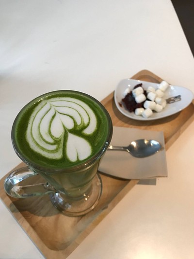 Hot Matcha Cappuccino