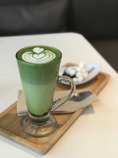 Hot Matcha Cappuccino