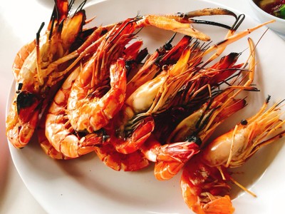 กุ้งเผา