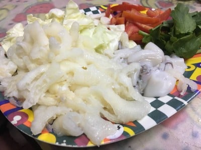 วิธีทำ ยำตีนไก่