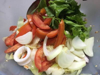 วิธีทำ ยำตีนไก่