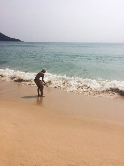 บรรยากาศ หาดกะตะน้อย