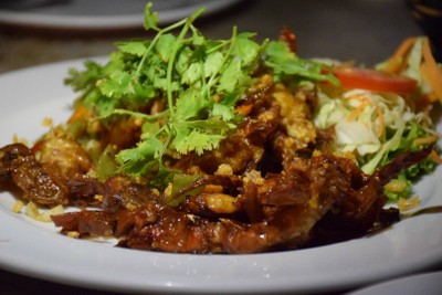 ปูนิ่มผัดพริกเกลือ