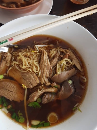 บะหมี่เป็ด