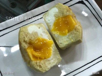 계란빵 (Gyeran-Ppang/คเยรันปัง) Egg Bread ขนมปังไข่/เค้กไข่