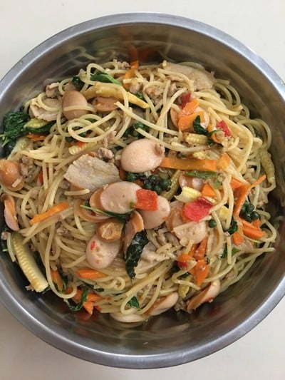 “สปาเก็ตตี้ขี้เมา" “สปาเก็ตตี้ขี้เมา"