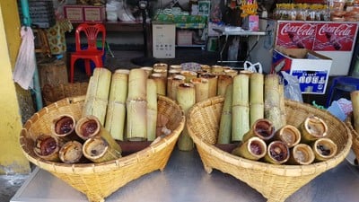 เมนูของร้าน ข้าวหลามแม่นิยม