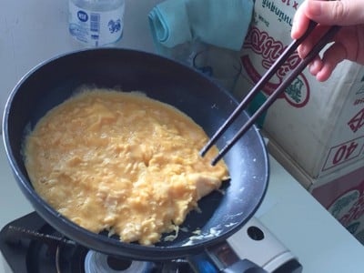 วิธีทำ ไข่โอมุ สไตล์ญี่ปุ่น
