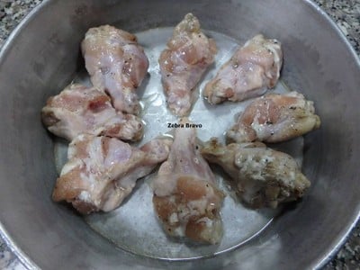 วิธีทำ ปีกบนไก่อบพริกไทยดำ