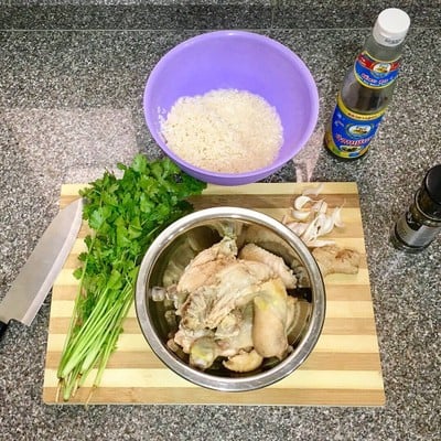 วิธีทำ ข้าวมันไก่ - หุงในหม้อหุงข้าว วิธีทำ ข้าวมันไก่ - หุงในหม้อหุงข้าว