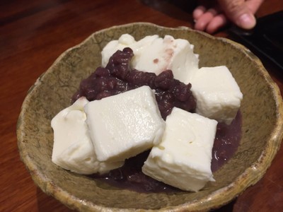 เต้าหู้นมสดถั่วแดง