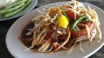 ส้มตำปูปลาร้า