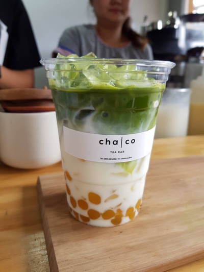 เมนูของร้าน CHA CO Tea Bar