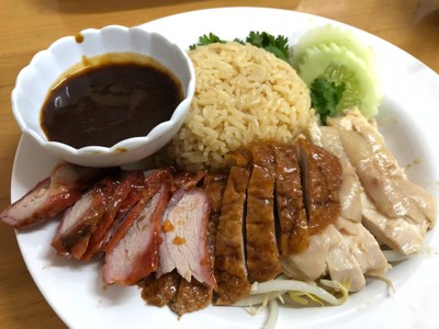 เมนูของร้าน บุญตงเกียรติ ข้าวมันไก่สิงคโปร์ ทองหล่อ