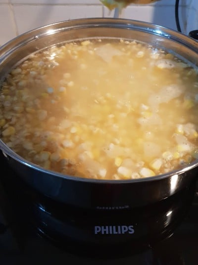 วิธีทำ น้ำข้าวโพด