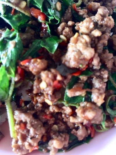 กะเพราเนื้อ