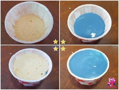 วิธีทำ เค้กอัญชันหน้านิ่ม