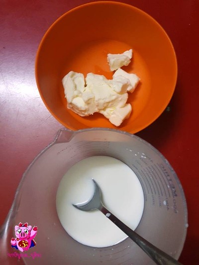 วิธีทำ เค้กอัญชันหน้านิ่ม