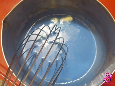 วิธีทำ เค้กอัญชันหน้านิ่ม