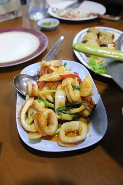 เมนูของร้าน ม. ม้าซีฟู้ด